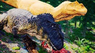 Vida de Golden Giganotossauro! Adulto! Spinosaurus Devorador (#2/FINAL) | The Isle Survival | PT/BR