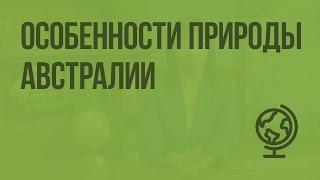 Особенности природы Австралии. Видеоурок по географии 7 класс