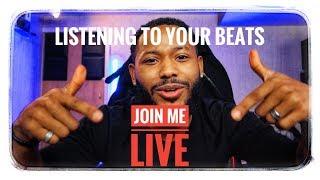  LISTENING TO YOUR BEATS - BrandonRico Live Stream