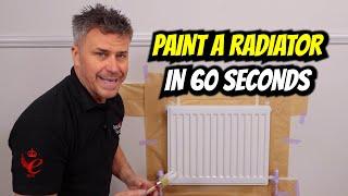 Redecorate your radiator like a pro! | Paint Like A Pro | 60 Second DIY