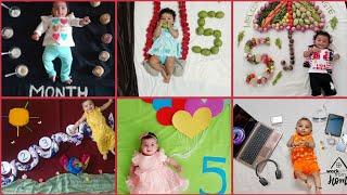 5 month baby photoshoot ideas | 5 month baby photoshoot at home | 5 month baby photoshoot