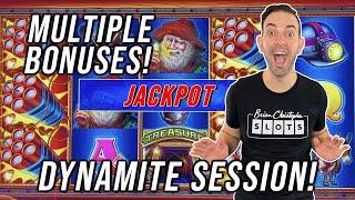 DYNAMITE Session  Multiple BONUSES ⫸ Eureka Reel Blast