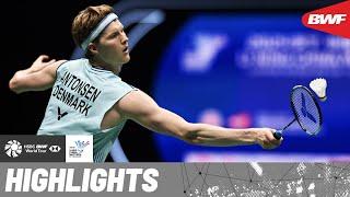 Asian champion Jonatan Christie faces European champion Anders Antonsen