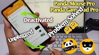 Problem Solved - Panda Mouse / Panda Gamepad Pro Deactivated after Unplug from PC | Activate Wifi