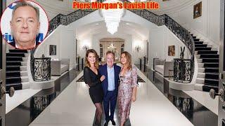 The Lifestyle of Piers Morgan  Houses, Wife, 4 Children, Age 59, Cars, Net Worth