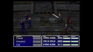 Final Fantasy VII - Reno, Rude & Elena Boss Fight