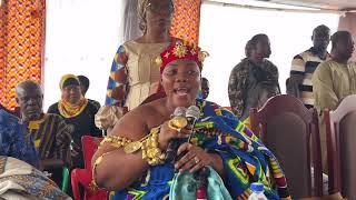 Deep Speach by Nana Abena Etruba I. Bekumhene of Gomoa Amanful at Oyarifa Yam Festival.