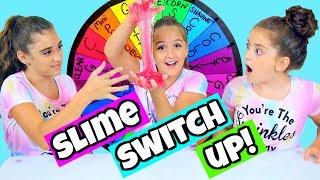 Mystery Wheel of Slime Switch Up Challenge!