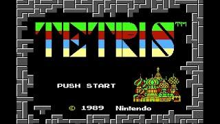 Tetris (Nintendo, 1989) - NES Gameplay HD