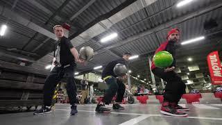 Kirill Fire + Sims + JEQ freestyle basketball PIT motorsport