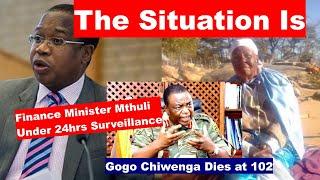 WATCH LIVE; The situation Tense, Finance Minister may Escape, Chiwenga Mourns,  Mohadi Fire, Chamisa