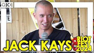 Jack Kays stops by the Q101 basement at Riot Fest 2024