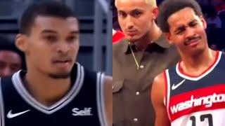 Victor Wembanyama Cooking The Warriors | Deni Avdija Talking To Jordan Poole