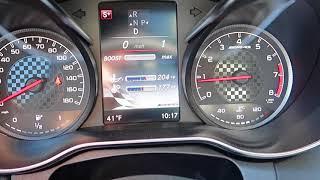 AMR Performance: Mercedes-Benz C43 AMG Launch Control (Boost-off-the-line) (Tach View)