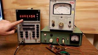 Device #2 - rectangular AC voltage calibrator. Measurement of pulse parameters - period, duration.