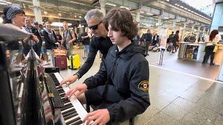 Boogie Woogie Surprise During Morning Rush Hour