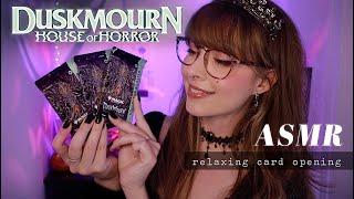 ASMR ️ Magic The Gathering: Dusk Mourn House of Horror  Collector Booster Pack Opening