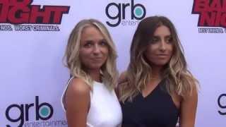 Lauren Elizabeth and Jenn McAllister at the Bad Night Premiere @jennxpenn @Love_Lauren_E