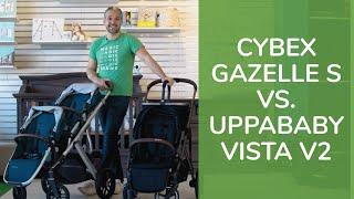 Cybex Gazelle S vs. UPPAbaby Vista V2 2021 | Stroller Comparison | Stroller Review | Magic Beans