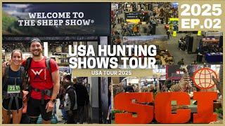 ВНУТРИ крупнейших охотничьих выставок США  | ВЛОГ EP.02 | Sheep Show, Shot Show & SCI Tour