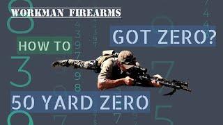 How to - AR15 Rifle Zeroing