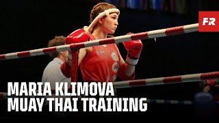 Maria Klimova IFMA Female Muay Thai Fighter | Muay Thai Training