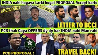 PCB BIG Offer to INDIAN Team Ab Tu Man JaoPCB Write Letter To BCCI IND Stay in Dehli During CT25