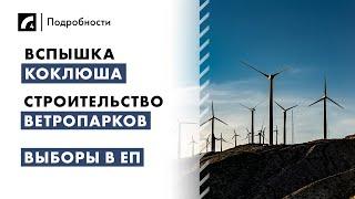 Вспышка коклюша, строительство ветропарков, выборы в ЕП | "Подробности" ЛР4 07/06