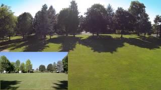 Alex mos gopro test f550 dji hex brushless gimbal