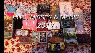 Tarot Hits, Misses & Meh's of 2017!