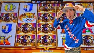 Pompsie Slots Hits MASSIVE Wins On The Famous Buffalo Slot Machine!