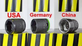 HYDRAULIC PRESS VS EXPENSIVE AND CHEAP TOOLS