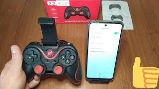 Джойстик для мобильного телефона Wireless Controller Android X3