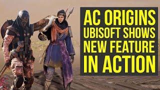 Assassin's Creed Origins DLC Ubisoft Shows NEW FEATURE - Animus Control Panel (AC Origins DLC)