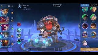 Mobile legend | Hero Franco | Best hero in mobile legend | Top Hero in mobile legend | Gamer Kh