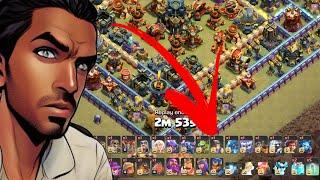 Using Every Single Troop In War Attack | Clash of clans | Coc