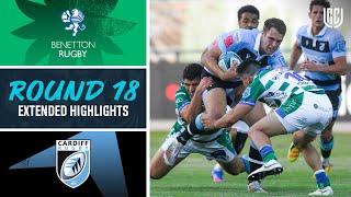 Benetton v Cardiff | Extended Highlights | Round 18 | URC 2021/22