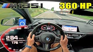 360HP BMW M135i F40 is FAST ‘N LOUD on the Autobahn!