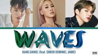 KANG DANIEL - Waves (Feat. SIMON DOMINIC, JAMIE). ПЕРЕВОД НА РУССКИЙ\ТЕКСТ\КИРИЛЛИЗАЦИЯ