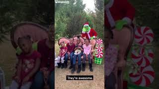 Grinch Scares Kids on Photo Shoot || Dogtooth Media