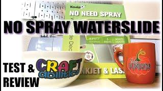 REALLY? NO SPRAY WATERSLIDE DECAL PAPER? | DOLLAR TREE MUG & BOWL | KOALA MATTE WHITE REVIEW| CRICUT