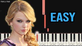 Taylor Swift - Karma | EASY Piano Tutorial by Pianella Piano