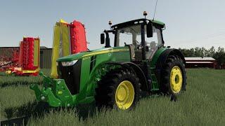 Stock mowers vs. Pöttinger Novacat A10 mod comparison | Farming Simulator 19