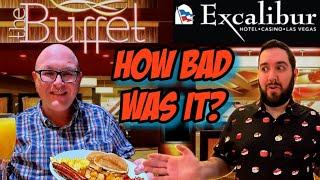 The Buffet at Excalibur Las Vegas Completely SURPRISED us!| Budget Buffets on the Las Vegas Strip