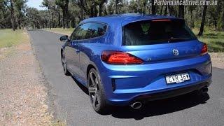 2015 Volkswagen Scirocco R 0-100km/h & engine sound (DSG)