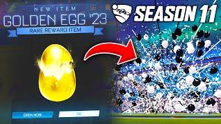 NEW GOLDEN EGG 23 CRATE On Rocket League!