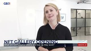 NFT art gallery opened by Quantus - What is a non-fungible token? | Alice Porter reports