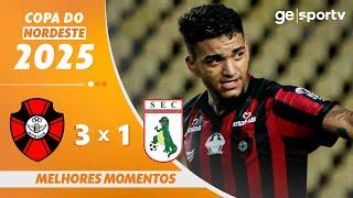 MOTO CLUB 3 X 1 SOUSA | MELHORES MOMENTOS | COPA DO NORDESTE 2025 | ge.globo