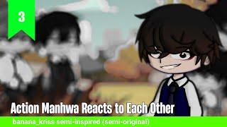 Action Manhwa Reacts to Each Other (3: How To Fight / Viral Hit)