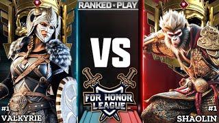 NUMBER 1 RANKED VALKYRIE VS NUMBER 1 RANKED SHAOLIN!